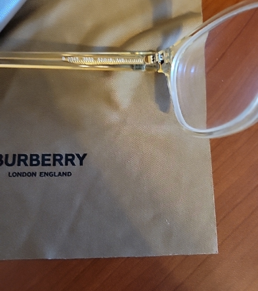 Burberry Transparent/Clear Glasses Frame - Picture 6 of 9